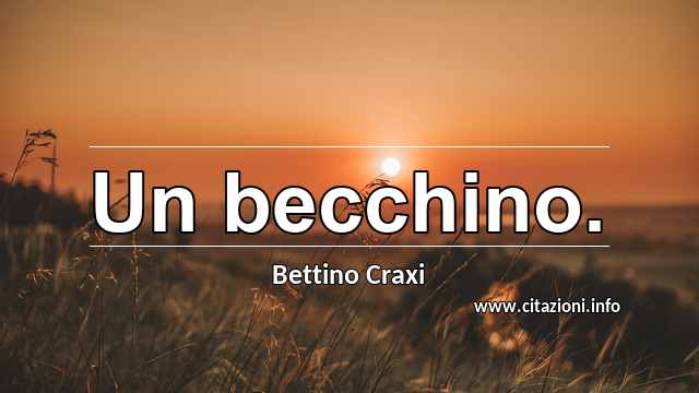 “Un becchino.”