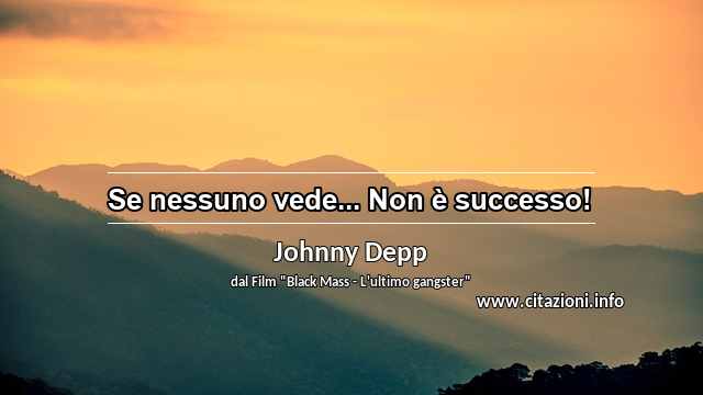 “Se nessuno vede... Non è successo!”